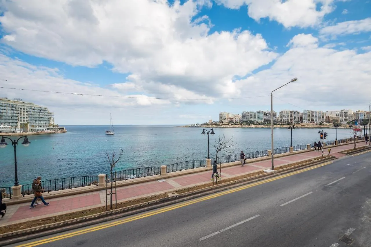 Spinola Bay Seafront Apartment - St. Julian'S  Saint Julian's